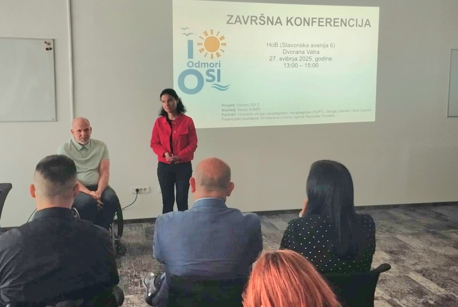 AKD NA ZAVRŠNOJ KONFERENCIJI O PRISTUPAČNOM TURIZMU ZA OSOBE S INVALIDITETOM