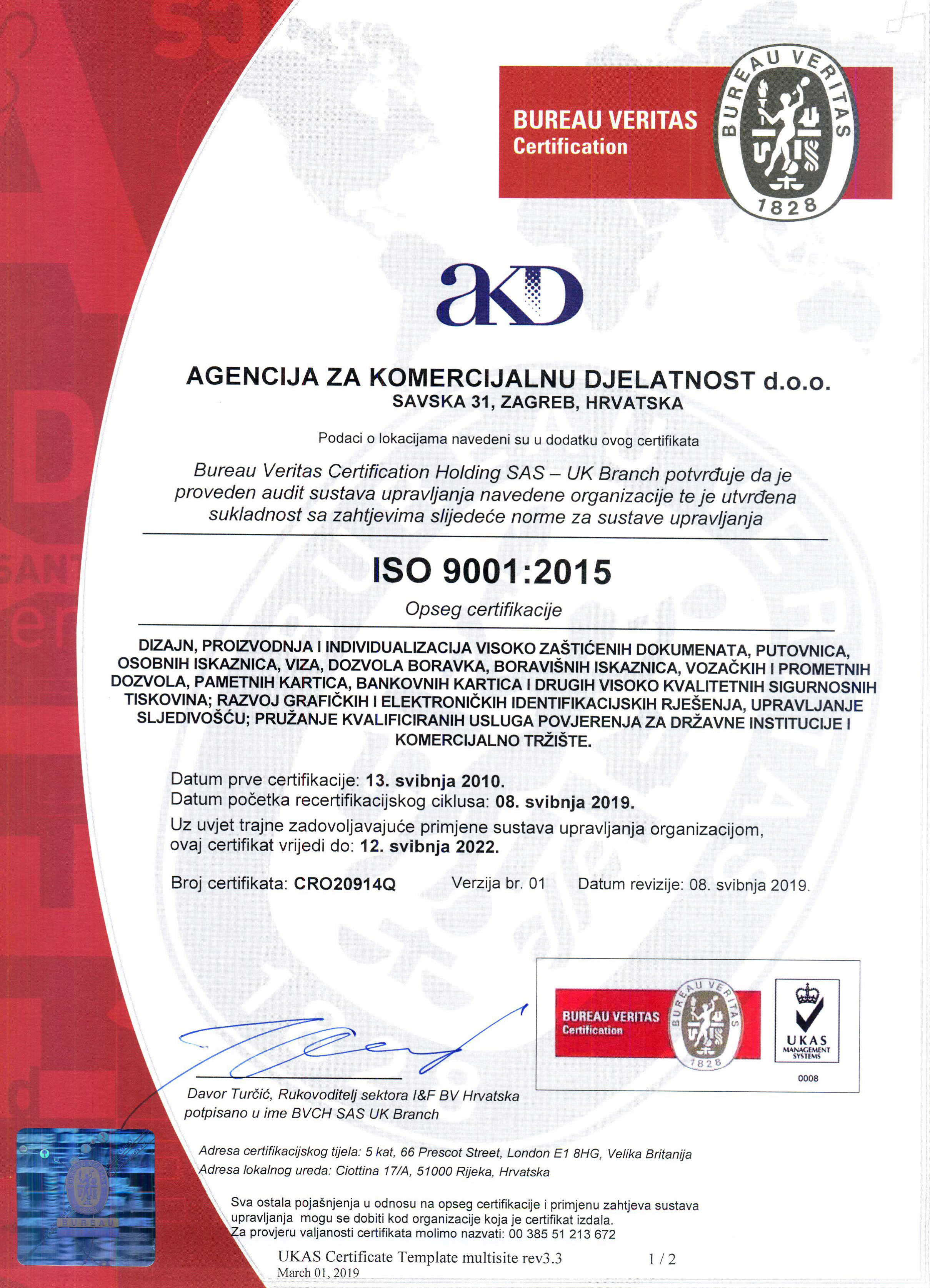 ISO 9001:2019 HR